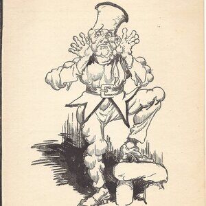 John R, Neill - 1915 The Scarecrow of OZ - Full Page Print #7